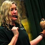 Keeper with raptor